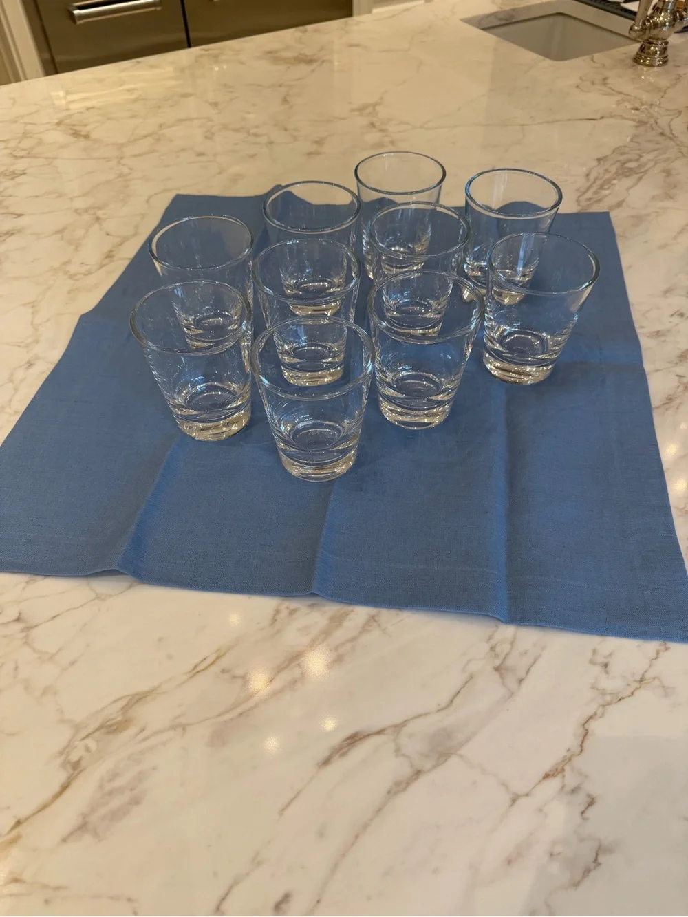 New William Yeoward Crystal Country Maggie Double Old Fashioned Glasses Set 10